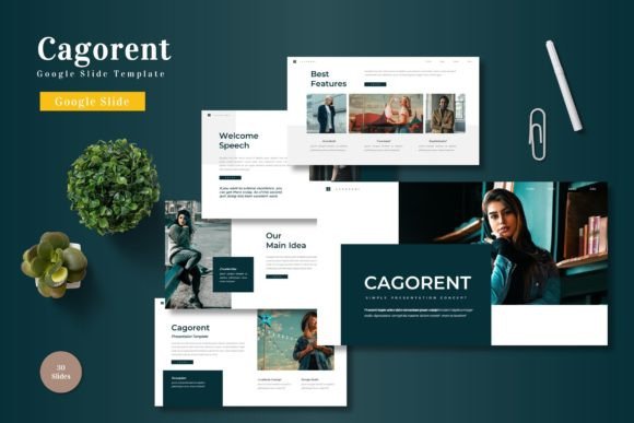 Cagorent Google Slide Template: Versatile Presentation Design