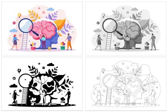 Elevating Office Organization and Person Management N with Premium AI EPS Illustrations