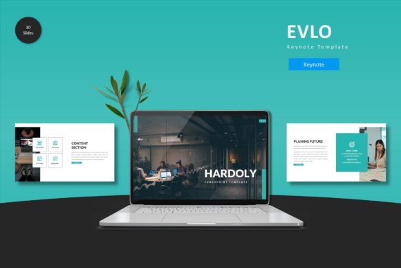 Hardoly - Keynote Template: A Versatile Design Solution for Impactful Presentations