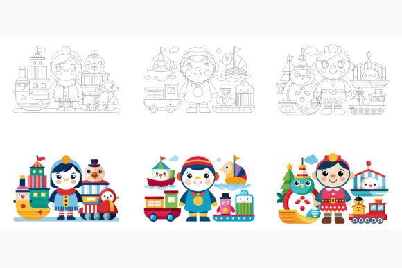 Snowman Winter Illustration for Professional Designs