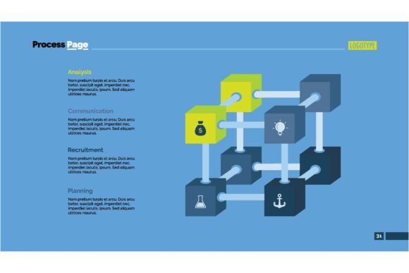 The Creative Cube Diagram Slide Template: A Visual Game Changer